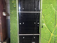 Equisit mobiele horeca display koelkast v.v. lichtbak - 70x70x216cm - afbeelding 8 van  8