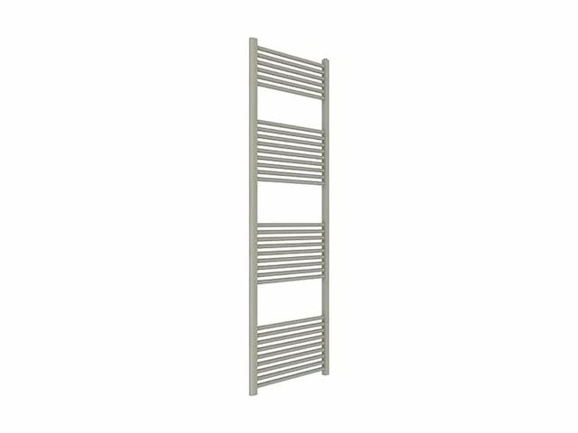Ercos handdoekradiator/ badkamerradiator afmetingen 600 x 1800 mm mat zand - afbeelding 1 van  4