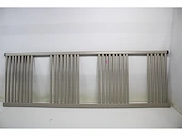 Ercos handdoekradiator/ badkamerradiator afmetingen 600 x 1800 mm mat zand - afbeelding 4 van  4