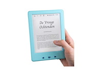 Ereader 6 inch - e-reader met backlight - ebook reader - 17h schermtijd - 4gb - blauw - silvergear - afbeelding 1 van  2