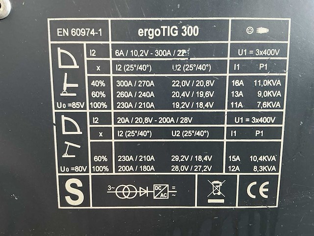 Erfi ergo tig 300 lasapparaat - afbeelding 8 van  8