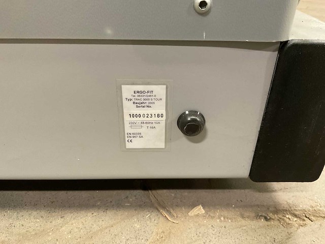 Ergo-fit trac 3000s tour loopband - afbeelding 2 van  10