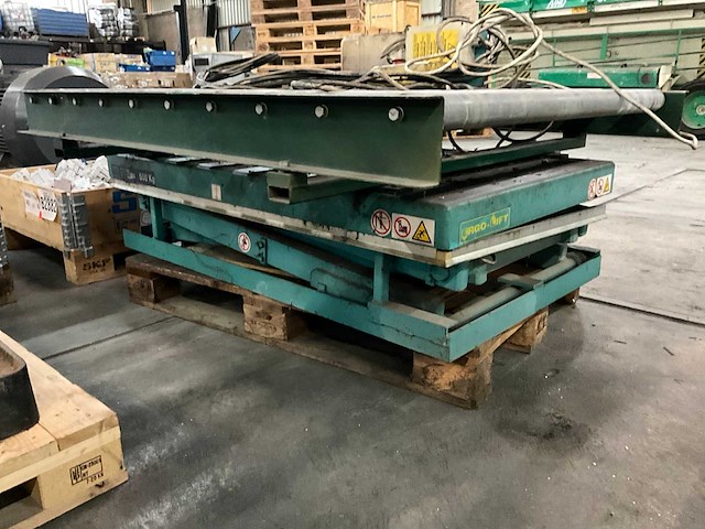 Ergo-lift 500 kg hefplateau - afbeelding 3 van  10