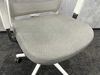Ergonomische bureaustoel beige/wit - afbeelding 5 van  11