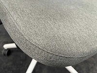 Ergonomische bureaustoel beige/wit - afbeelding 6 van  11