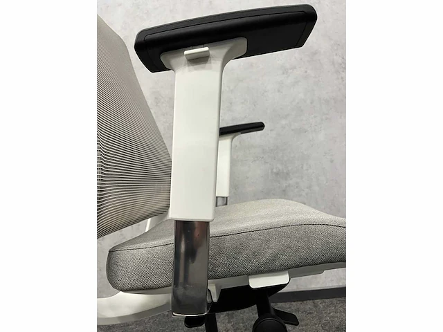 Ergonomische bureaustoel beige/wit - afbeelding 7 van  11