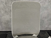Ergonomische bureaustoel beige/wit - afbeelding 9 van  11