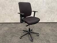 Ergonomische bureaustoel zwart - afbeelding 1 van  9