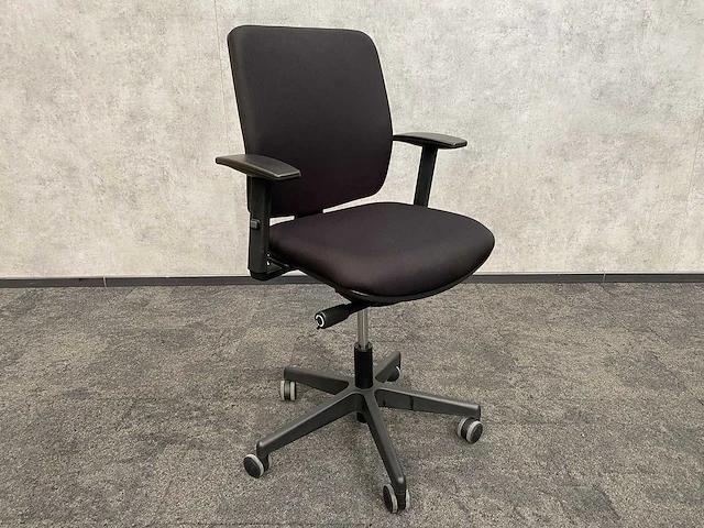 Ergonomische bureaustoel zwart - afbeelding 1 van  9