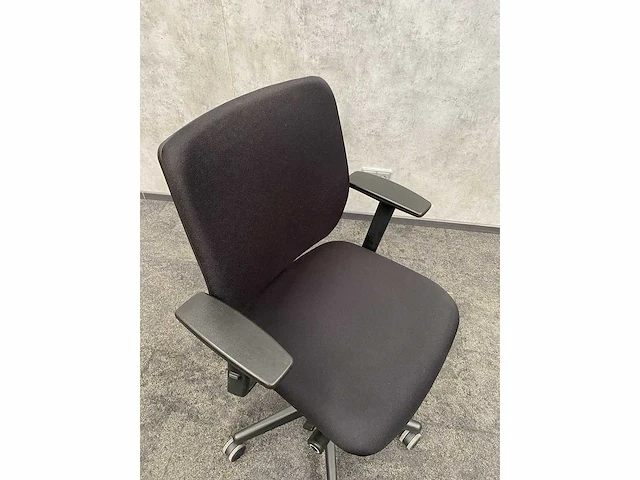 Ergonomische bureaustoel zwart - afbeelding 5 van  9