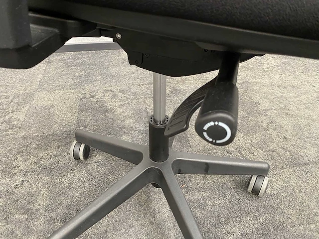 Ergonomische bureaustoel zwart - afbeelding 8 van  9