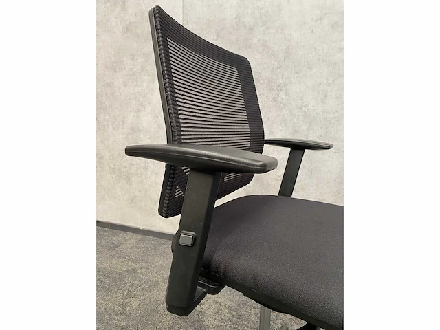 Ergonomische bureaustoel zwart - afbeelding 8 van  11
