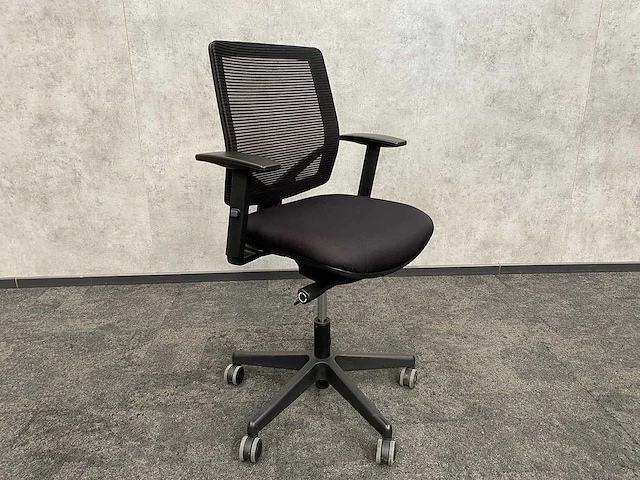Ergonomische bureaustoel zwart - afbeelding 1 van  11