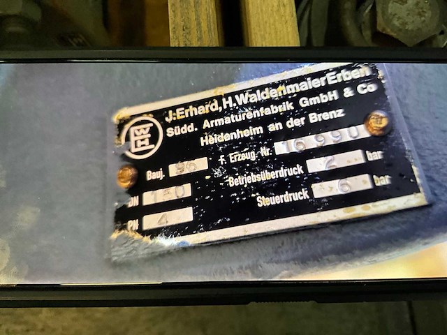 Erhard fd pneumatische membraanventiel - afbeelding 6 van  6