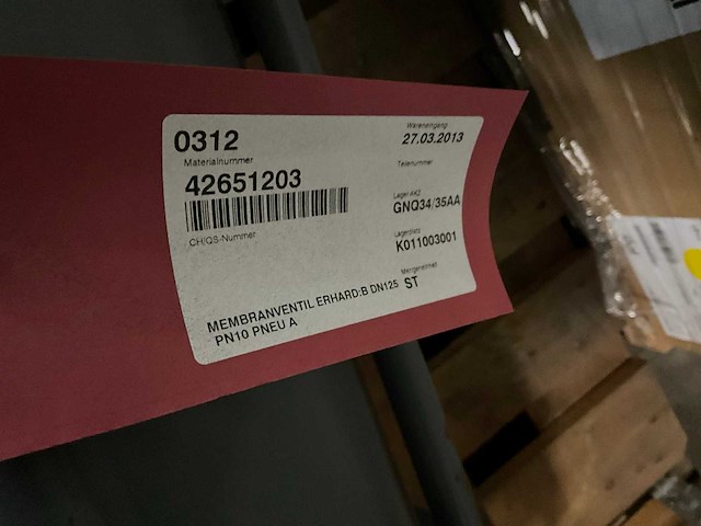 Erhard pneumatische membraanventiel (2x) - afbeelding 7 van  8