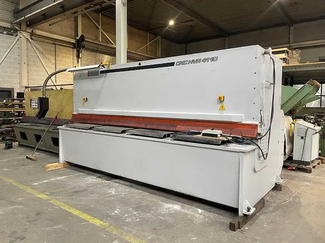 Ermak - cnc-hvr 4100x10 - knipbank knipschaar plaatschaar - 2008 - afbeelding 10 van  17