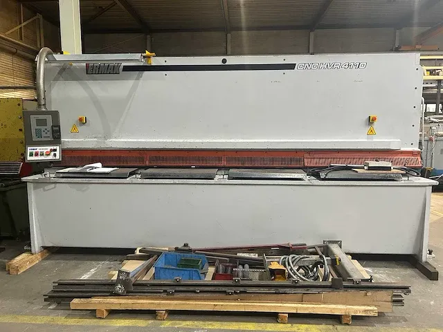 Ermak - cnc-hvr 4100x10 - knipbank knipschaar plaatschaar - 2008 - afbeelding 12 van  17