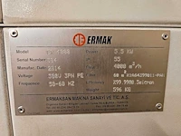 Ermaksan ipg - fibermak momentum gen 2 - lasersnijmachine - 2014 - afbeelding 18 van  28