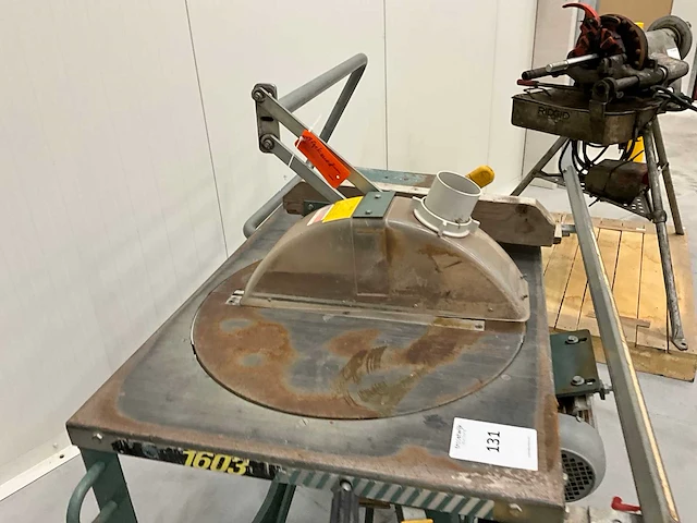 Ernex 1603 tafelcirkelzaagmachine - afbeelding 5 van  9
