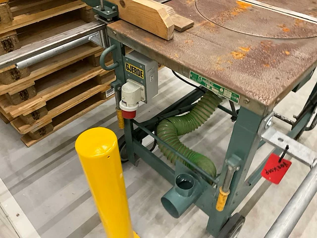 Ernex 1603 tafelcirkelzaagmachine - afbeelding 6 van  8