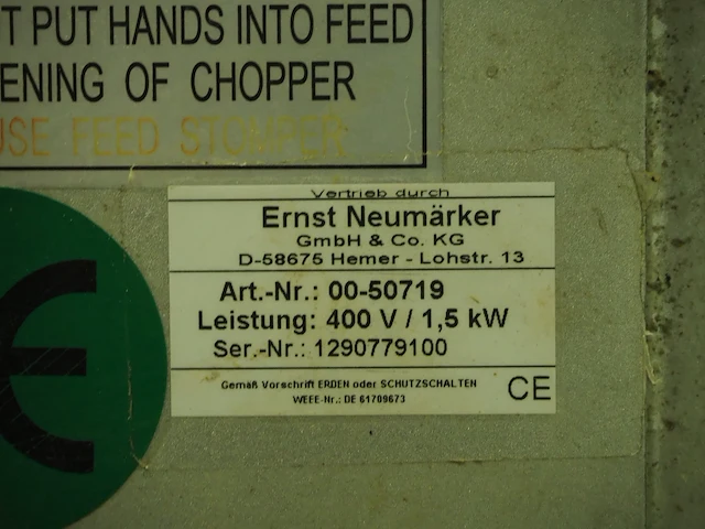Ernst neumärker gmbh & co. kg - afbeelding 8 van  8