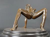 Erotisch brons op maremeren basement - afbeelding 5 van  5