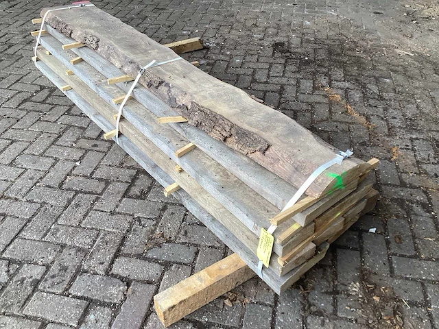 Es - kd ovengedroogd 2300x360x500 mm - schaaldeel (9x) - afbeelding 1 van  8