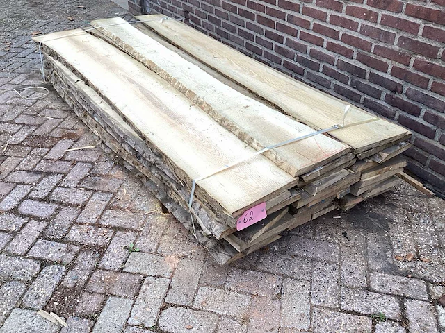 Es - kd ovengedroogd 2400x 1000x300 mm - schaaldeel (32x) - afbeelding 1 van  5
