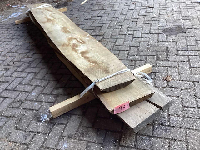 Es kd ovengedroogd 3500x430x160 mm schaaldeel (3x) - afbeelding 1 van  5