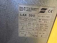 Esab - lax 320 - mig lasapparaat - afbeelding 5 van  5