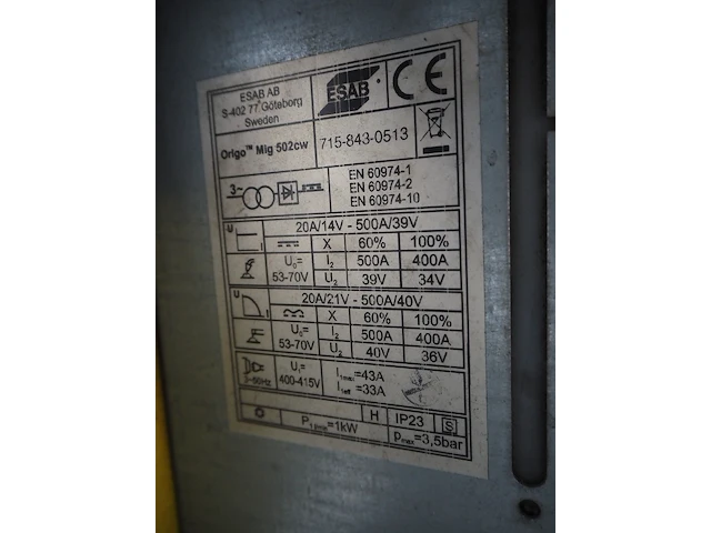 Esab ab welding equipment - afbeelding 2 van  11