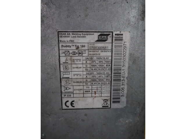 Esab ab welding equipment - afbeelding 6 van  6
