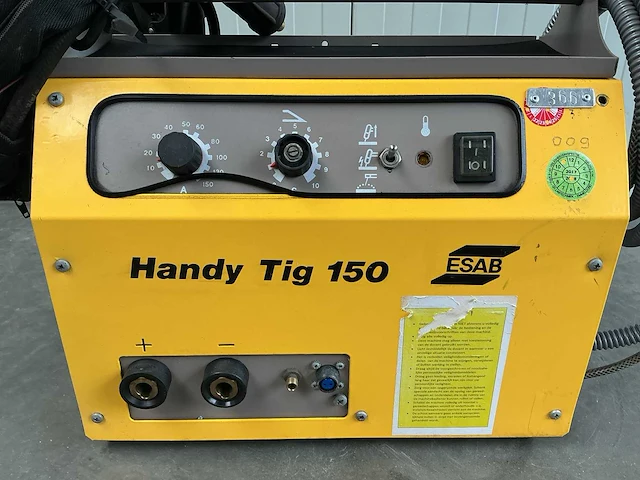 Esab handy tig 150 lasapparaat - afbeelding 5 van  6