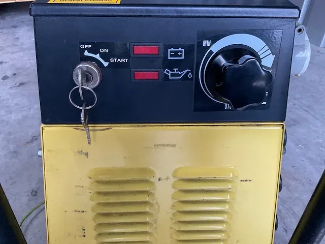 Esab khm 190 ys lasgeneratorn stroomgenerator - afbeelding 12 van  18