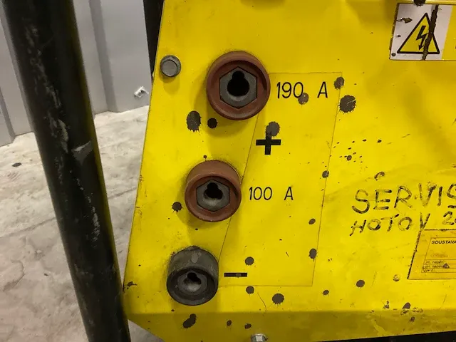 Esab khm 190 ys lasgeneratorn stroomgenerator - afbeelding 3 van  13