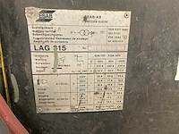 Esab lag315 lasmachine - afbeelding 7 van  7