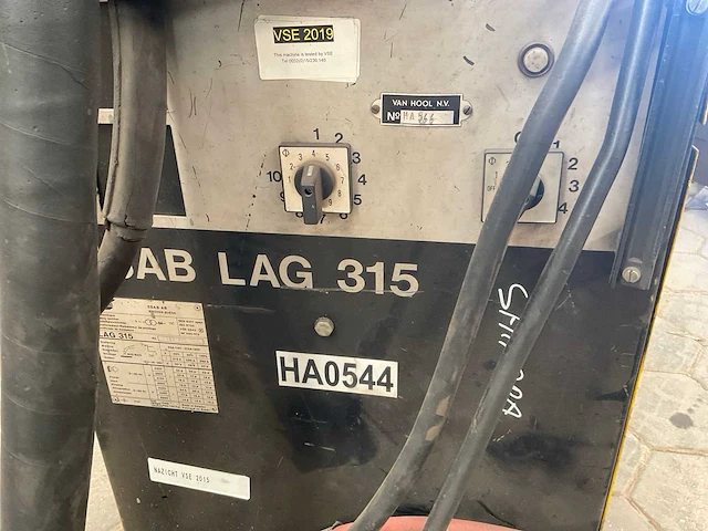 Esab lag315 lasmachine - afbeelding 5 van  6