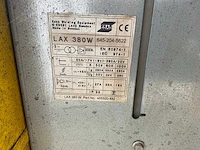 Esab lax 380 mig lasapparaat - afbeelding 6 van  6