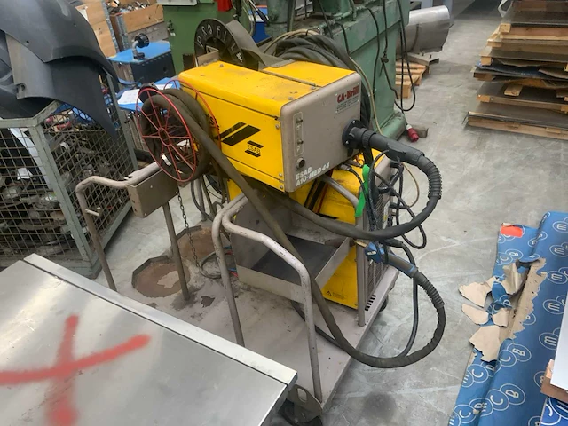 Esab luc 500 mig/mg / tig / mma lasmachine - afbeelding 6 van  12