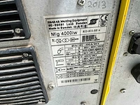 Esab mig 4000iw mig lasapparaat - afbeelding 5 van  5