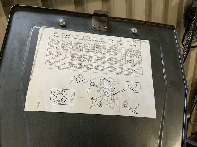 Esab mig 405 w lasapparaat - afbeelding 7 van  9