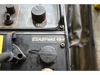 Esab mig 500tw lasapparaat met esab 48-4 feed unit - afbeelding 3 van  11
