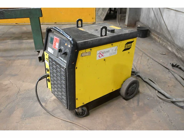 Esab mig 500tw lasapparaat met esab 48-4 feed unit - afbeelding 6 van  11