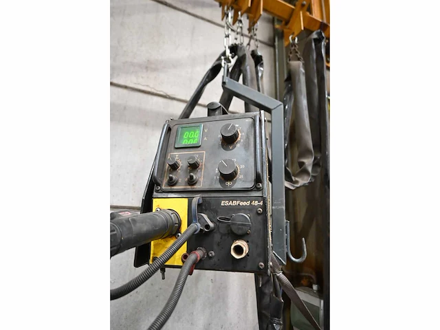 Esab mig 500tw lasapparaat met esab 48-4 feed unit - afbeelding 9 van  11