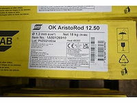 Esab ok aristorod 12.5 - 1.2mm lasdraad rol (18x) - afbeelding 3 van  3