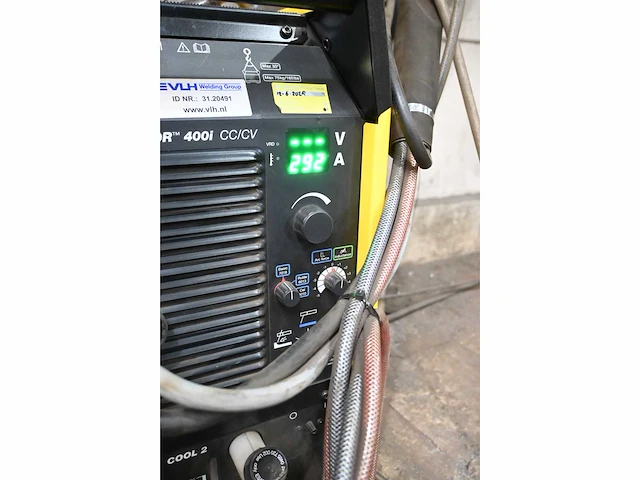 Esab warrior 400i cc/cv lasapparaat met esab warrior 304w feed unit - afbeelding 3 van  9