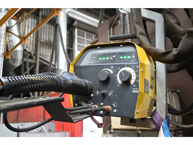 Esab warrior 400i cc/cv lasapparaat met esab warrior 304w feed unit - afbeelding 7 van  11