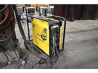 Esab warrior 500i cc/cv lasapparaat met esab warrior 304w feed unit - afbeelding 1 van  9