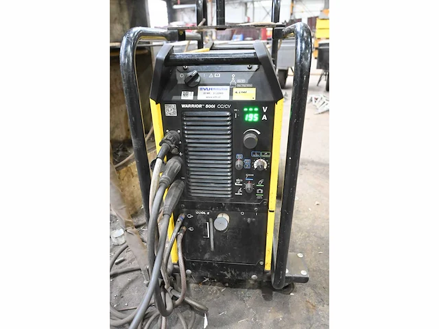Esab warrior 500i cc/cv lasapparaat met esab warrior 304w feed unit - afbeelding 4 van  9
