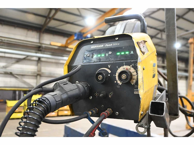 Esab warrior 500i cc/cv lasapparaat met esab warrior 304w feed unit - afbeelding 7 van  9